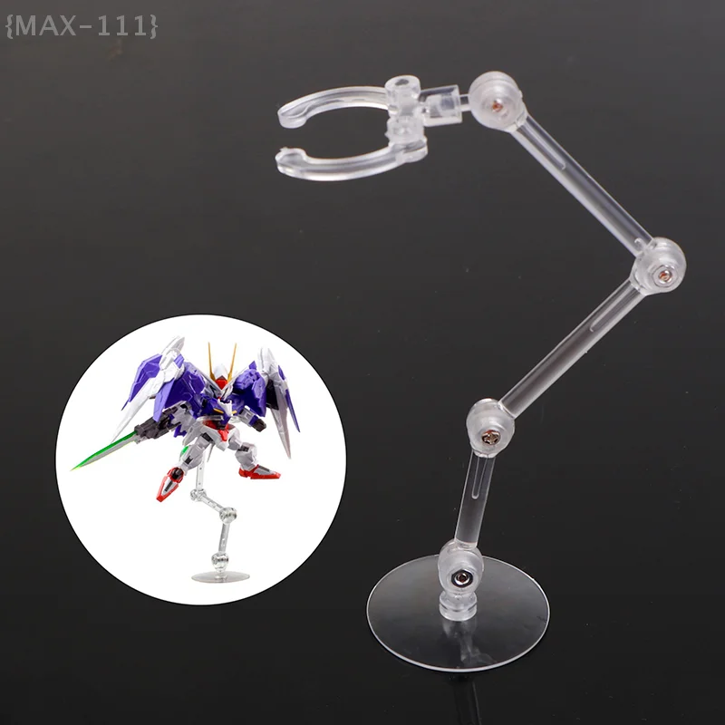 【Fe】Action Figure Display Stand - Adjustable Bracket and Base for 1/144 Scale SHF Robot Models