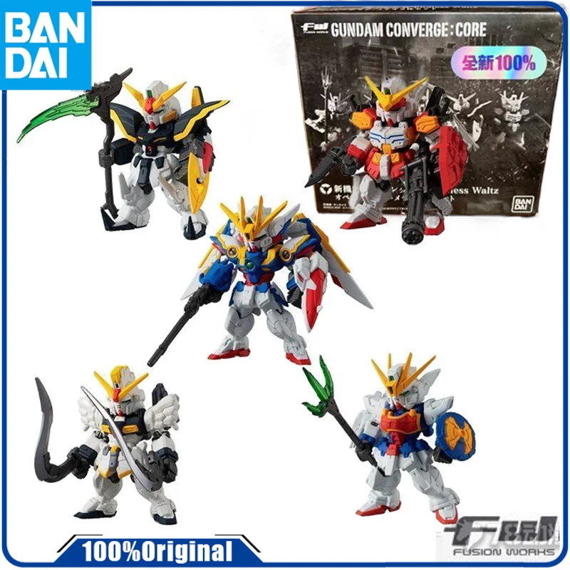 Bandai Genuine /Original    NEW FW SERIES GUNDAM CONVERGE CORE MOBILE SUIT GUNDAM W ENDLESS WALTZ OPERATION METEOR 5-BODY SET