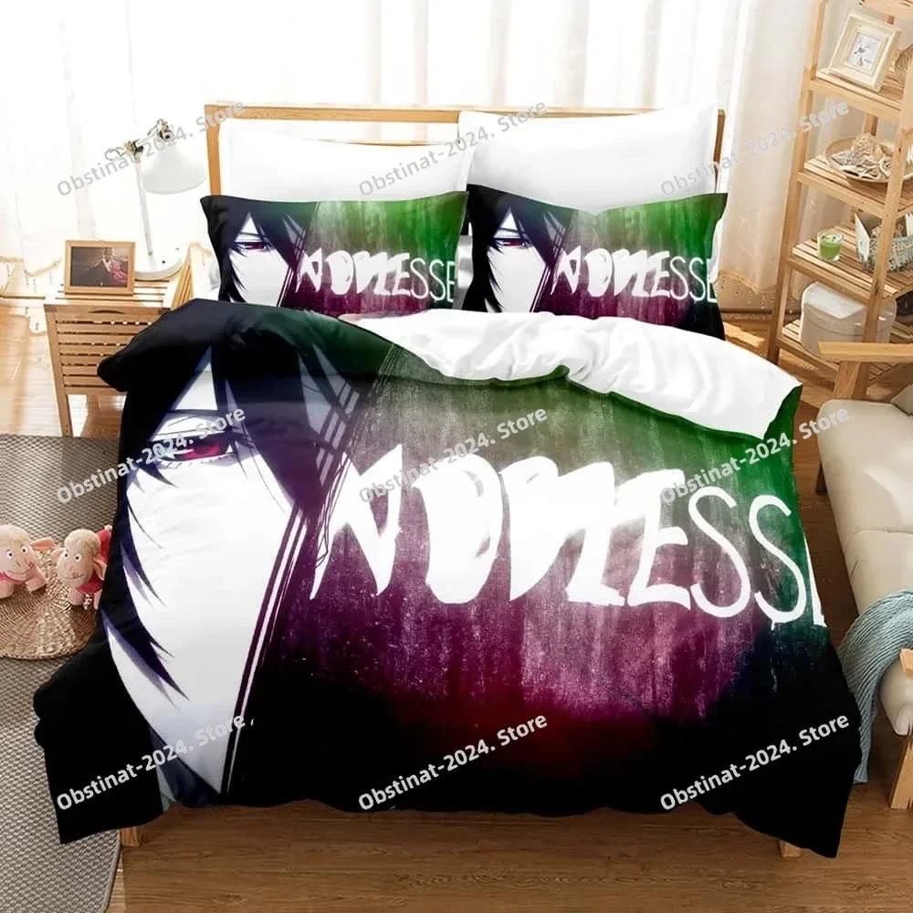 3d Anime Noblesse Bedding Set Printed Bed Set With Pillowcase Bed Duvet Cover Soft Single Double Queen Super King Size Bedroom