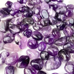 9-12mm Natural Crystal Amethyst Stones Flower Pot Aquarium Decorative Chips DIY Jewelry Accessories Wishing Bottle