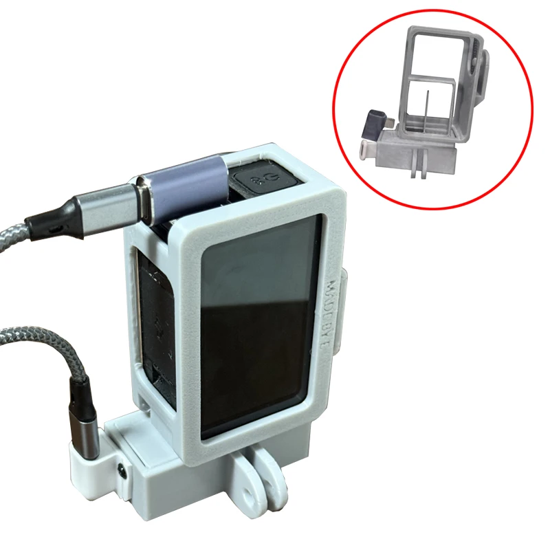 

1Set Action Camera Radiator Horizontal/Vertical Use Overheat Protection Air Cooler Quick Assembly for DJI Action4/5Pro