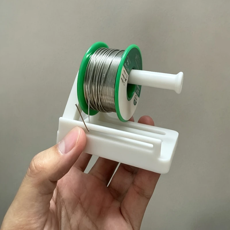 Solder Wire Holder, Anti-Tangle Solder Spool Dispenser, Soldering Wire Reel Stand for Workbench Electronic Welding Accessories