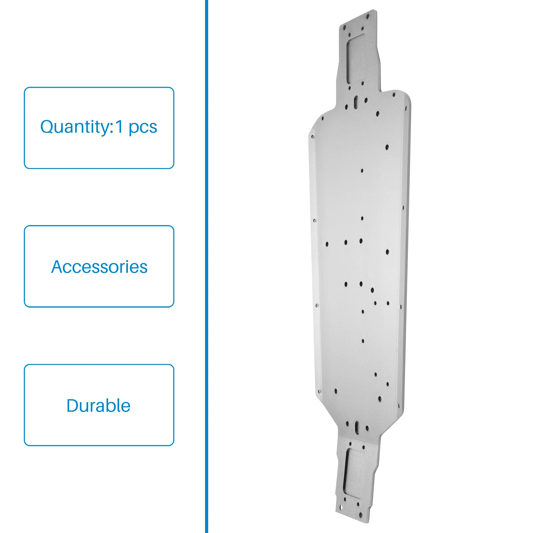 ABWE-châssis de voiture RC en métal 8470 pour 1/8 ZD Racing 08427 9116 RC, pièces de mise à niveau, accessoires de rechange