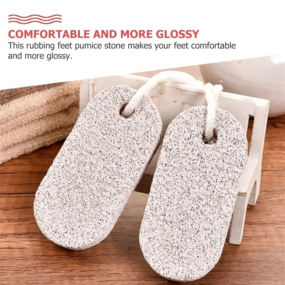

20pcs Volcanic Pumice Stone Pedicure Tools Durable Foot Rasp Files Exfoliating Feet Rubbing Stones Dead Skin Remover Nail Care
