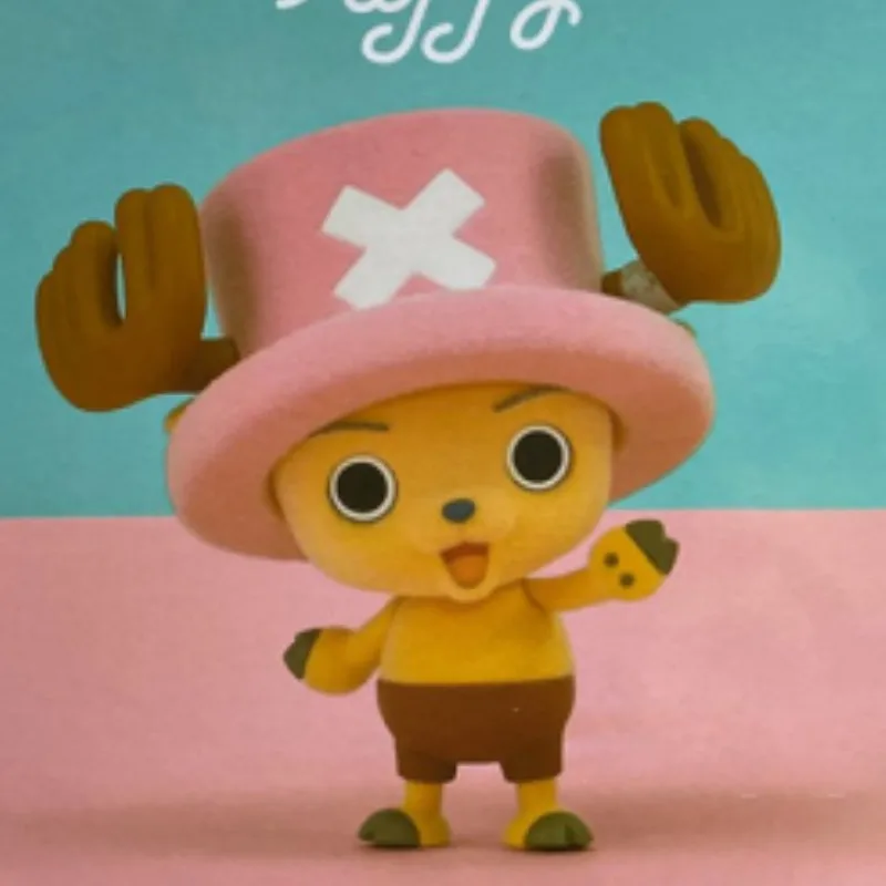 Anime One Piece Bandai Original Banpresto Fluffy Puffy Series Tony Tony Chopper Figure Toys For Kids Gift Collectible Model