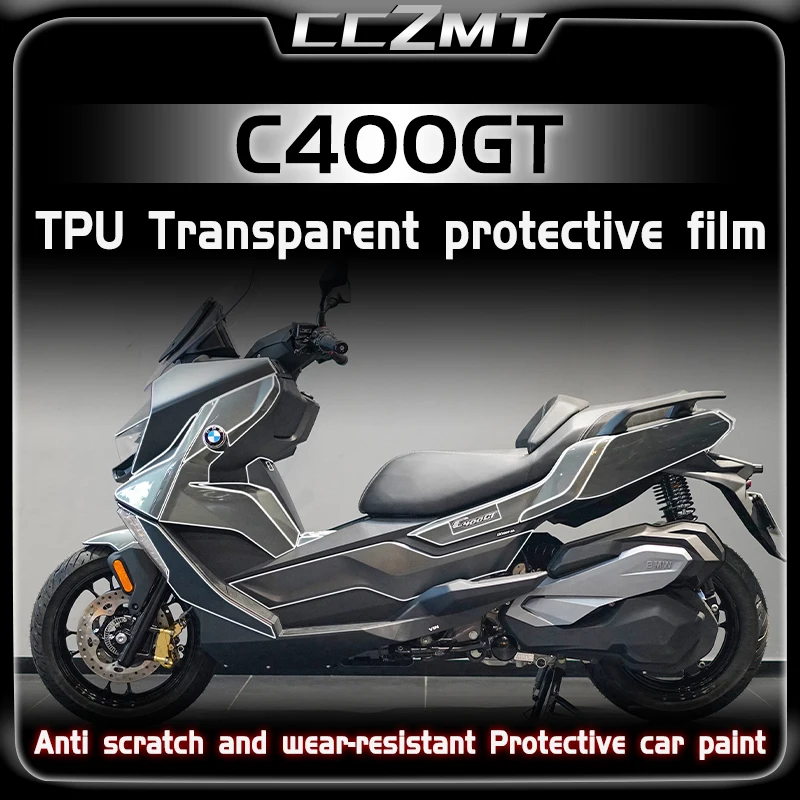 For BMW C400GT car clothing TPU invisible car clothing film paint surface transparent protection film scratch repair accessories