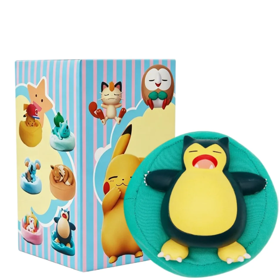Anime Pokémon Blind Box Modellfigur 1-12 Stück Pikachu Schlaf-Serie Innenraumfigur Schlafende Position Spielzeug Geschenk für Freunde – Detail 13