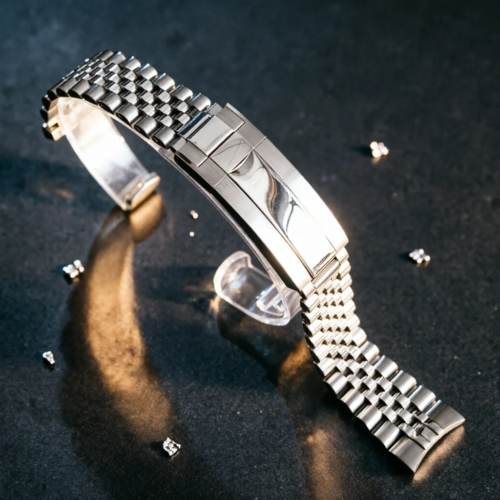 20-mm-Uhrenarmband für Rolex Sub GMT Yacht Daytona Uhrenarmband Luxus-Armband Mod-Teile 904 Jubilee Uhrenzubehör Standard-Schnalle