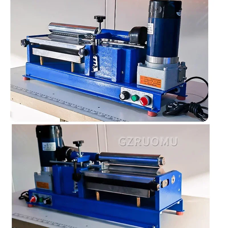 

Automatic Stainless Steel Desktop Glue Machine For Photo Album/Cloth/Synthetic Leather 27cm Water-Based Glue Gluing Device