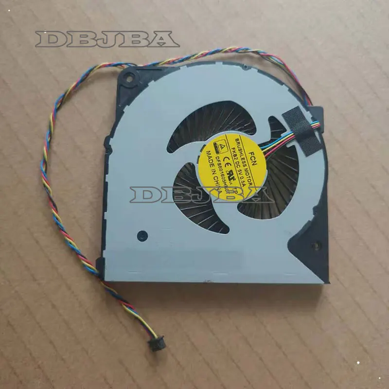 Laptop CPU Fan For FKB2 DC 5V 0.5A DFS601605HB0T 4PIN Cooler Fan