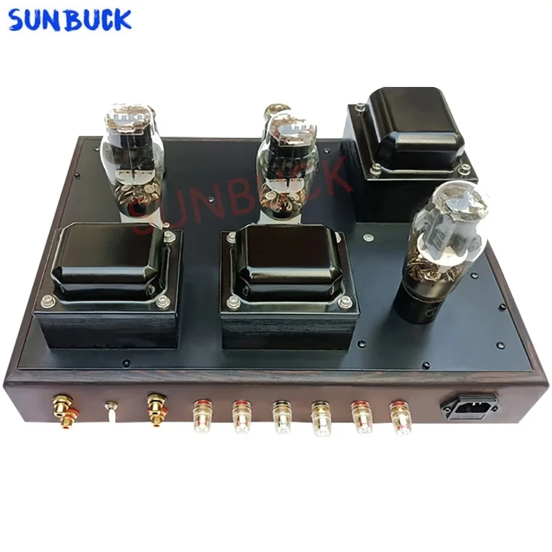 SUNBUCK 5Z3P 6J8P Push 2A3 Tube Amplifier HIFI Single Ended Tube Amplifier 2 Stereo 4W Vacuum Tube Amplifier Audio