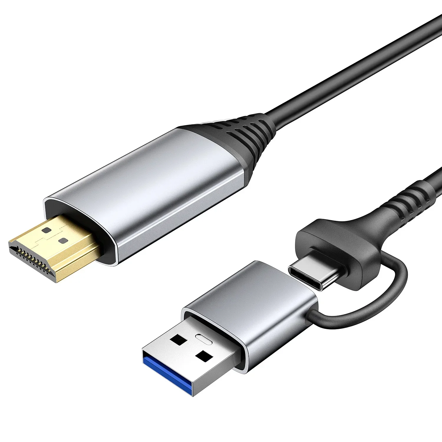 

Трансформируемая линия USB Type-C для HDTV 2 в 1 проекция экрана телефона Android USB3.0