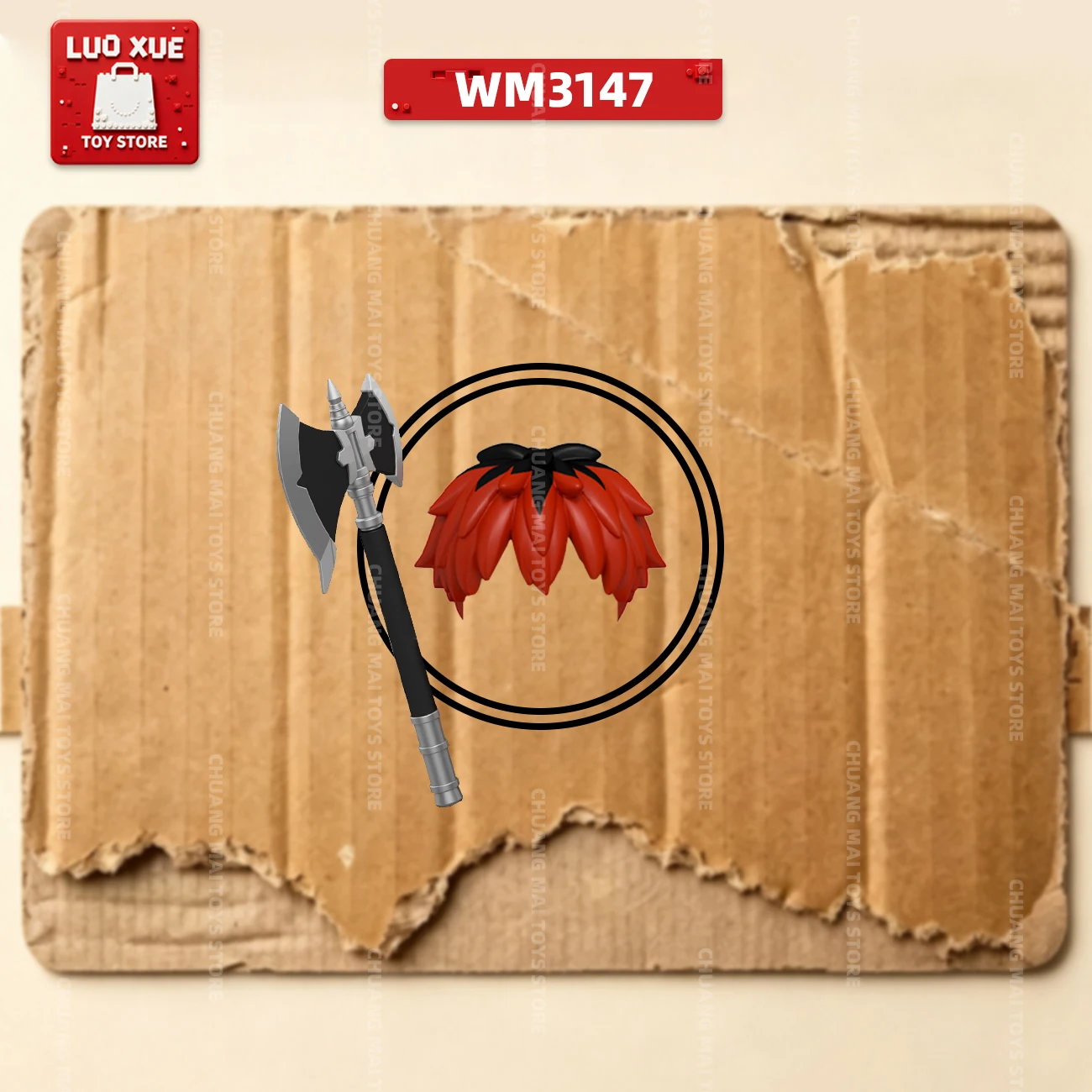 WM6236， Assembling building block dolls, a collectible for anime enthusiasts, and a gift for gifting
