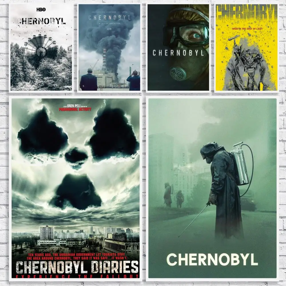 Classic Movie C-Chernobyl Diaries Poster High-Quality Canvas Wall Mural Crease-Free For Living Room Bedroom Interiors
