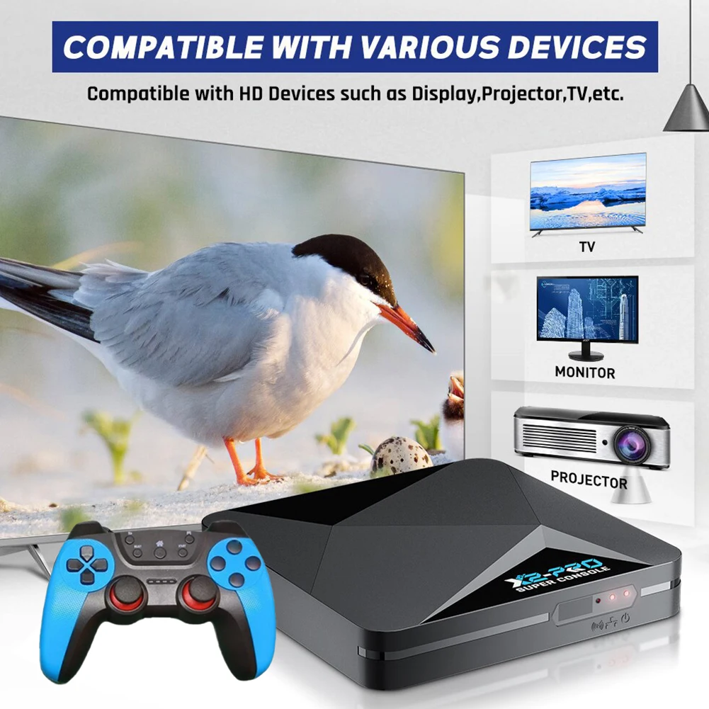 Super Console X2 Pro Game Box - đánh giá và giá Retro Gaming X2 Pro