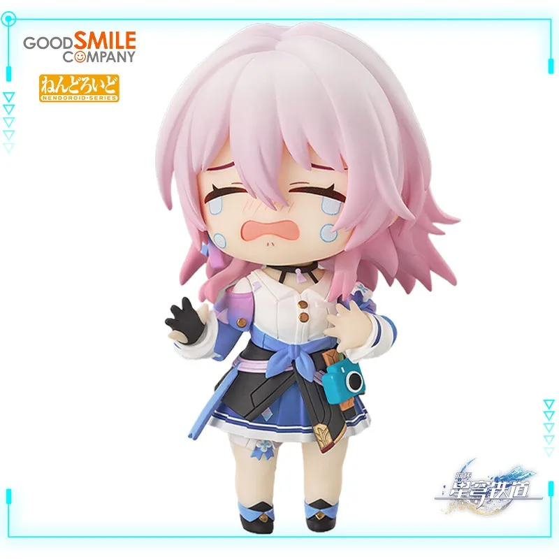 CGC Original véritable Mihoyo Honkai: Star Rail 7 mars Nendoroid 2456 10 cm Collections modèle jouets figurines d'action cadeau de noël