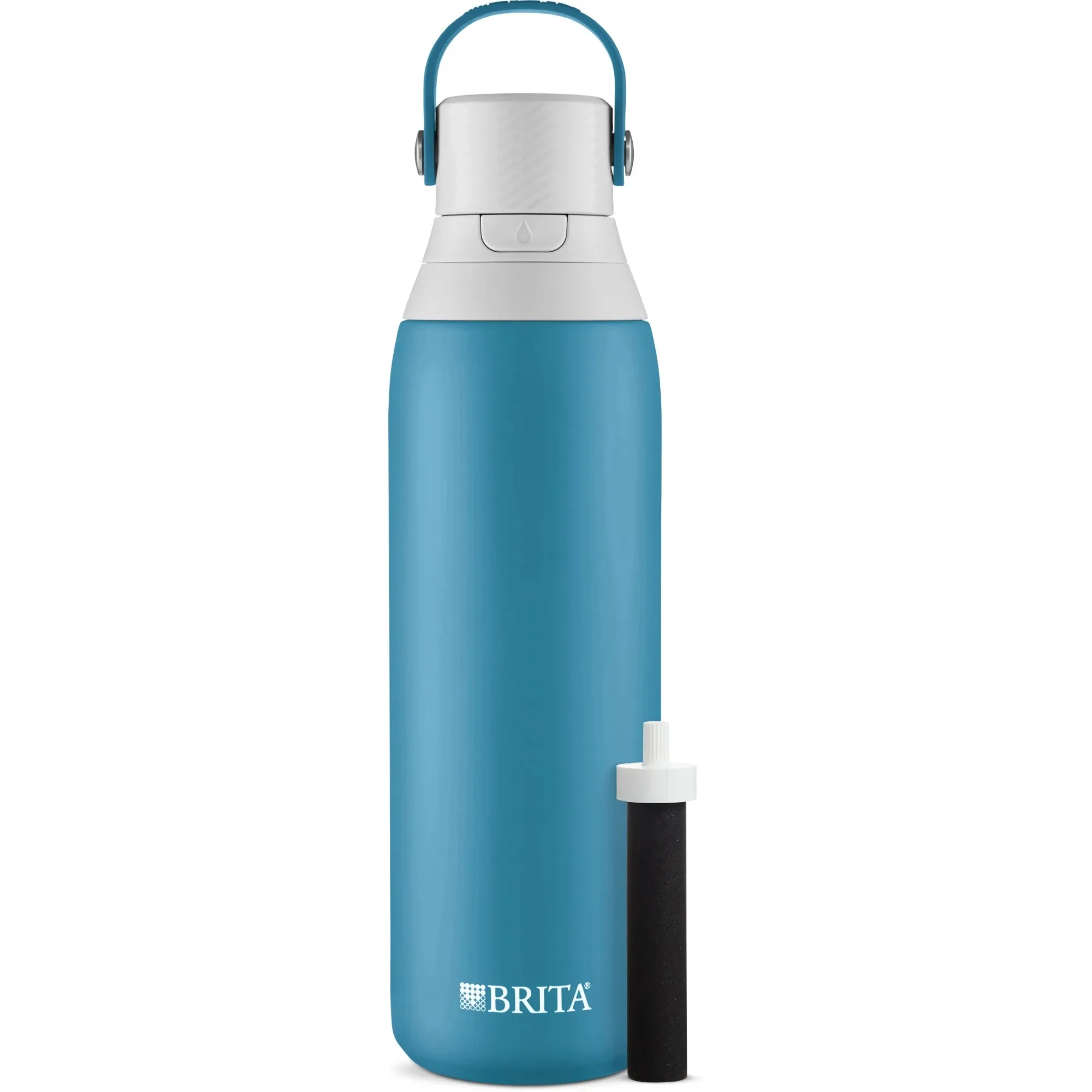 

20 oz Premium Stainless Steel Leak Proof Filtered Insulated Water Bottle with Straw