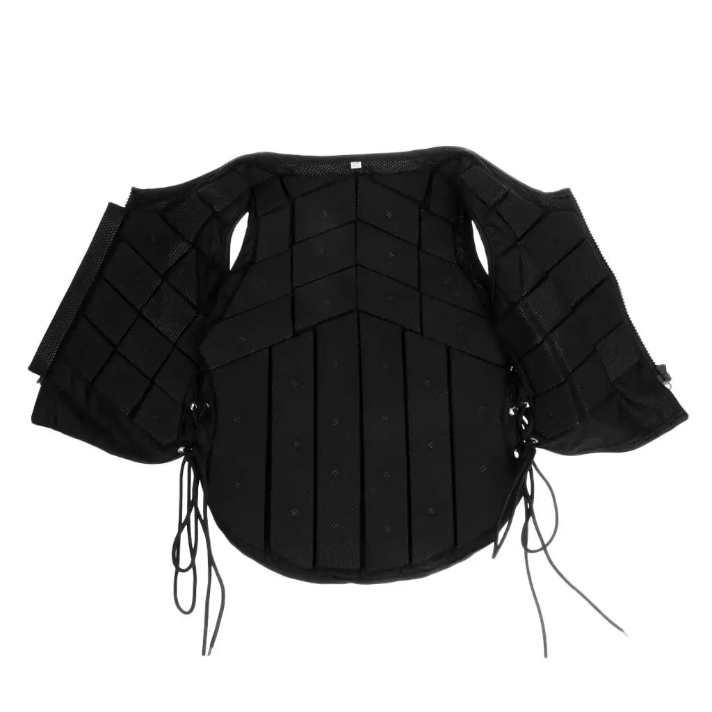 

EVA Padded Adjustable Body Protector Zip Vest for Equestrian Horse Riding