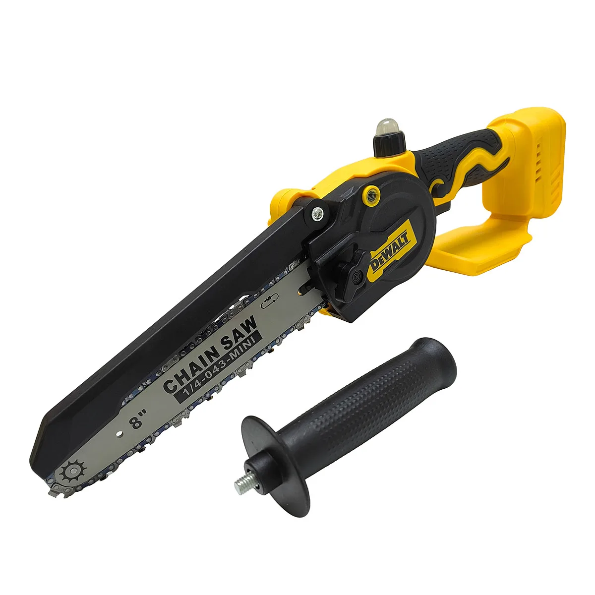 For DEWALT 20V Battery Brushless Electric Chainsaw 8 Inch Automatic Oiler Garden Chain Saw Pruning Cordless Power Tools