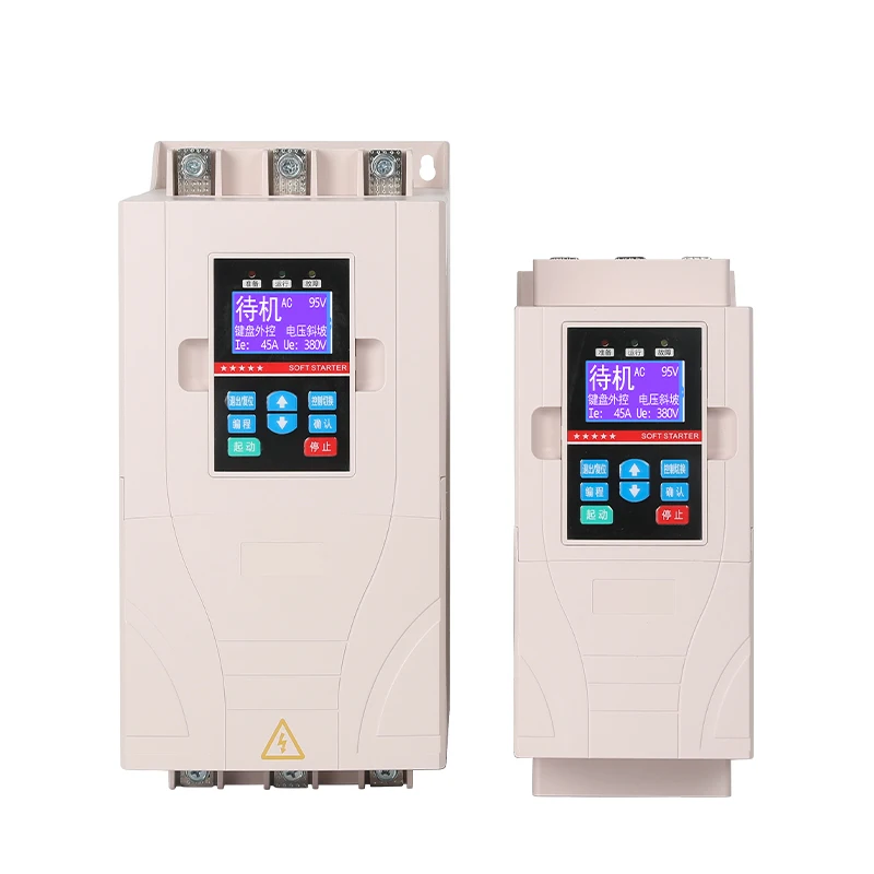 Motor Use  Built-in Bypass Soft Starter AC380V  5.5KW-7.5KW  3 PHASE Softstarter VFD VSD