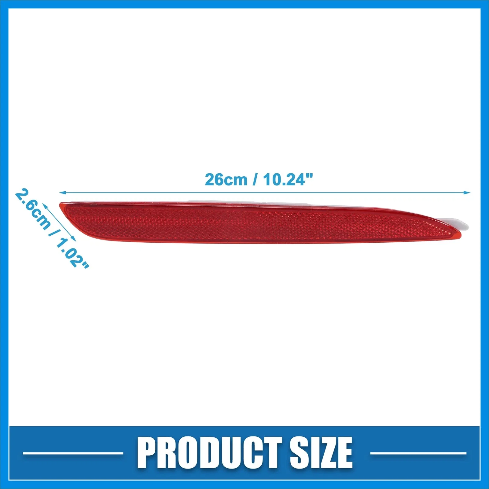 1/2pcs L/ R Car Accessories Rear Bumper Bar Reflectors Light For Mazda 3 M3 Sedan Hatchback BL 2008-2015 Reflective Fog Lamp