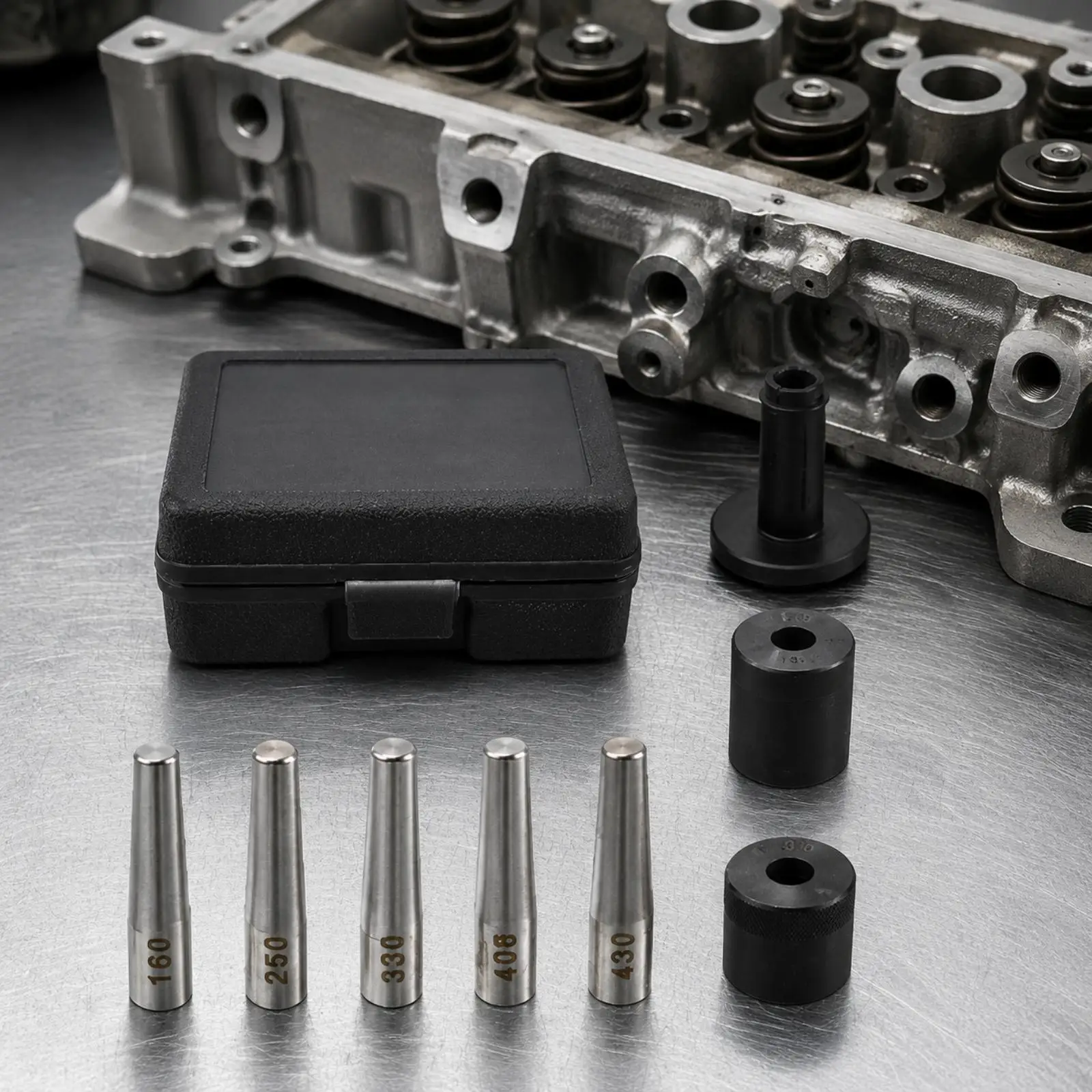 FP105 Injector Seal Tool Kit Injector Seal Installation Tool Kit High Precision Clearly Marked for Mechanics