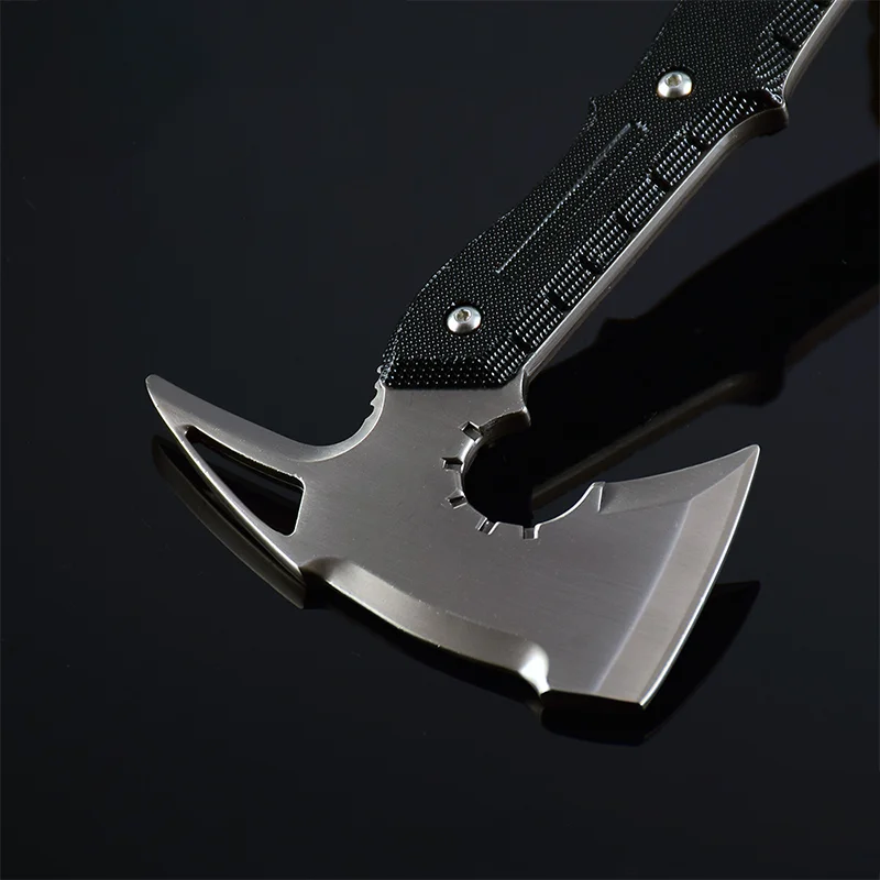 18cm Leon Axe Game Knife Toy Sword Cosplay Props All-metal Crafts Ornament Unsharpened Model Gifts Collections view 5