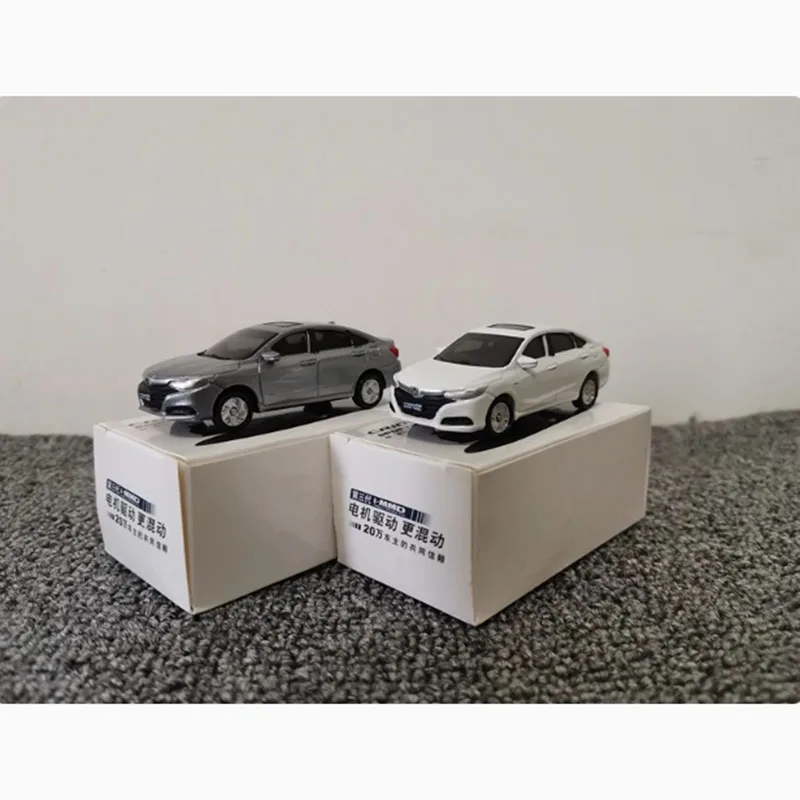 Diecast Model mobil Honda BREEZE, mainan anak laki-laki tampilan statis koleksi klasik dewasa hitam putih, Model mobil logam paduan 1/64