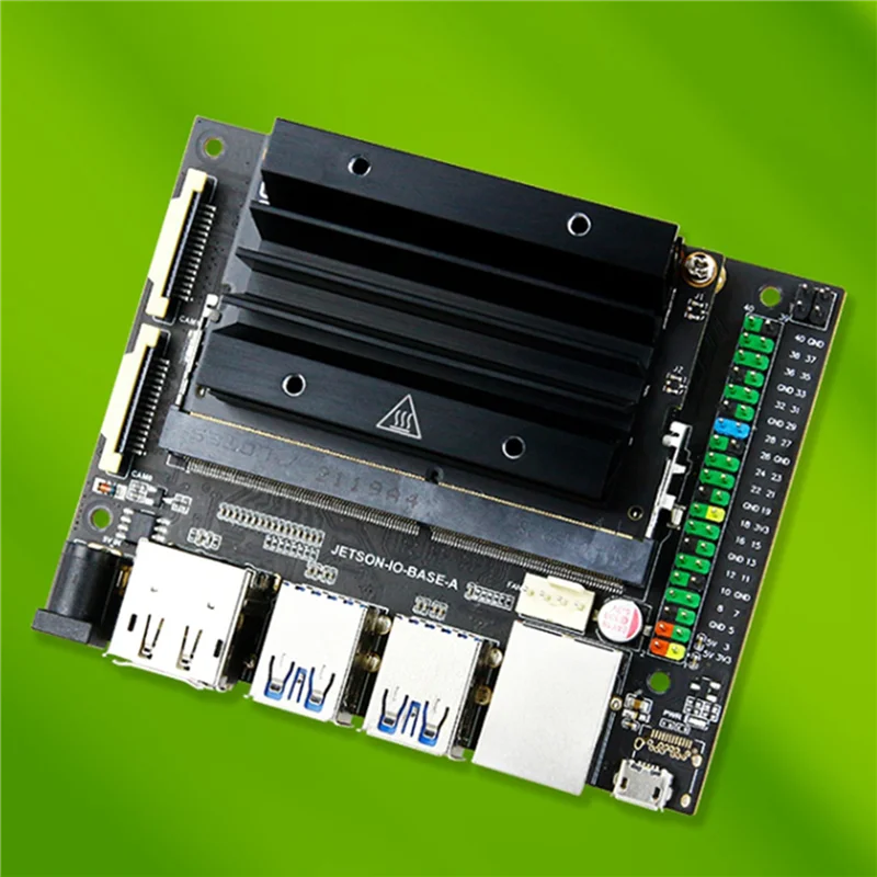 

CABE-2X For Jetson Nano 4GB Developer Kit AI Artificial Intelligence Development Board With Heat Sink