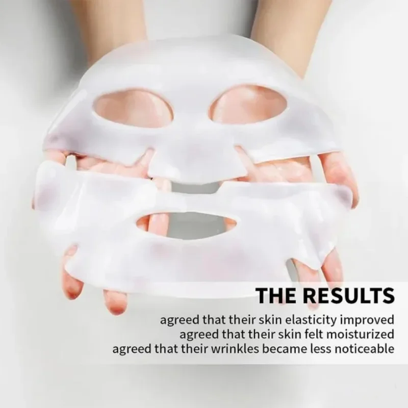 Box Absorbable Bio-Collagen Real Deep Moisturizing Mask Anti Aging Night Mask Firming Nourish Brightening Skin Care