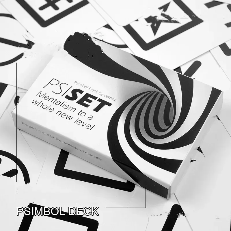 

Psimbol Deck PSI Set by Vernet Card Magic Tricks Close up Mentalism Prediction Magia Magicians Prop Gimmick Illusion Accessory