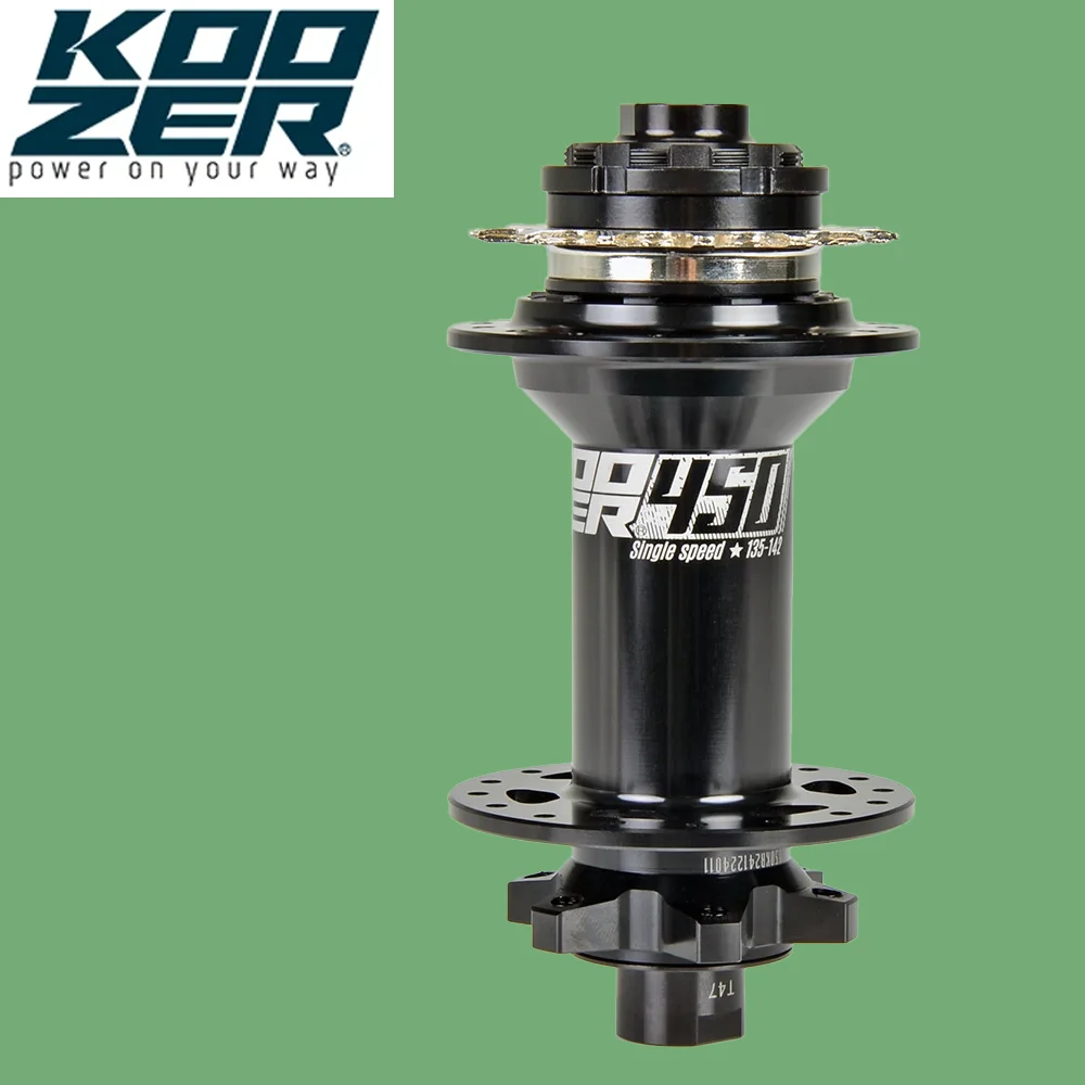 

Koozer 450 Dirt Jump Hub 32H 120 Click Cr-Mo Axle 10x135 12x135 12x142 THRU BMX MTB Bicycle Hubs