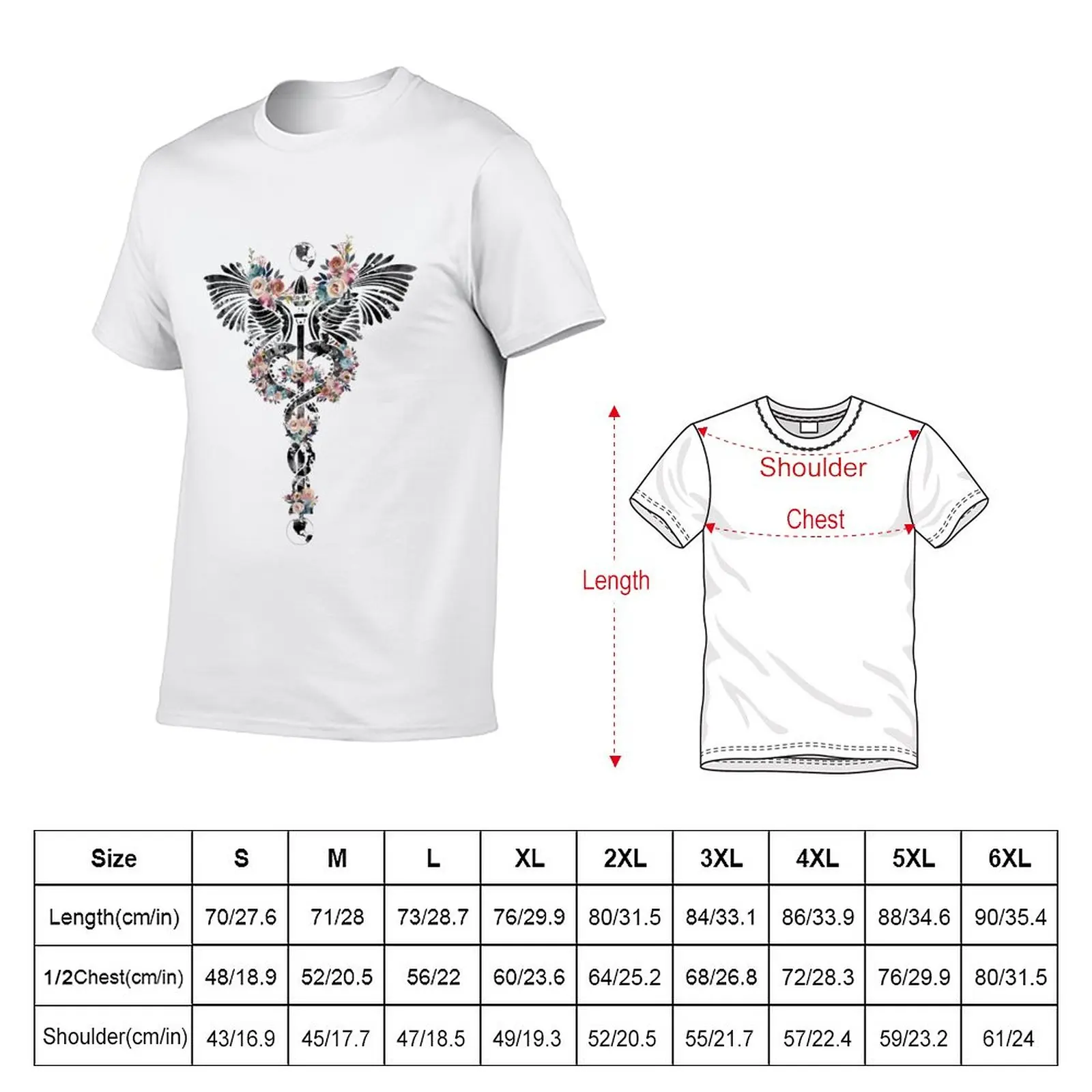 Caduceus T-Shirt oversizeds shirts graphic tees mens graphic t-shirts pack