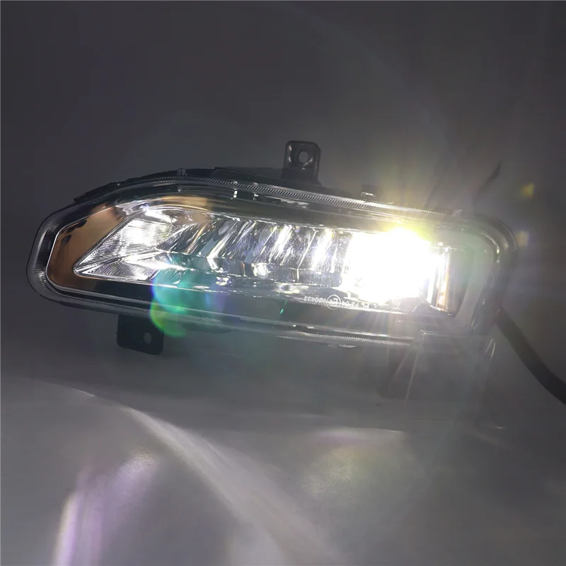 

1Pair Front Bumper Driving Headlights LED Fog Light Lamp Parts For Nissan X-Trail Micra Qashqai Sentra Almera Sunny 2017-2022-A0