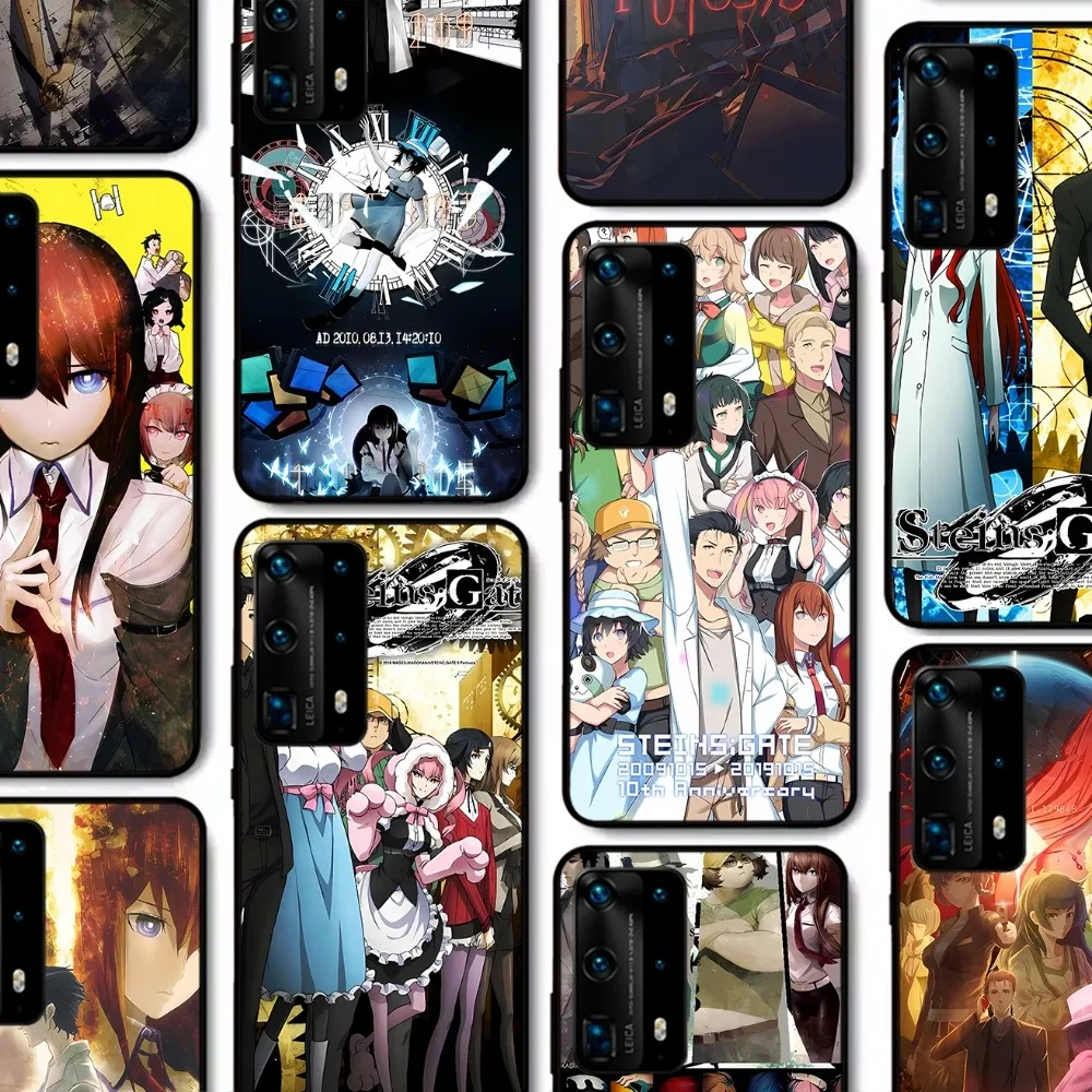 Anime Steins Gate Phone Case For Huawei P 8 9 10 20 30 40 50 Pro Lite Psmart Honor 10 Lite 70 Mate 20lite