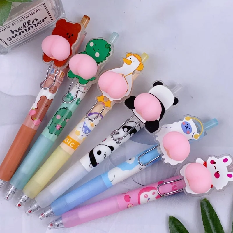 54-pc-lot-creative-bear-panda-rabbit-animal-press-gel-pen-carino-05-mm-neutrale-pen-scrittura-scuola-offre-un-regalo-promozionale