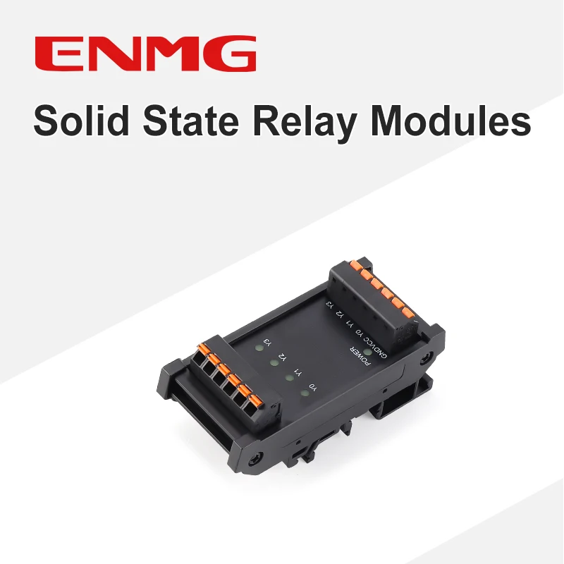 ENMG Opto-Isolated PLC DC Output Amplifier Module-48/16-Channel Non-Contact Solid State Relay Array,24VDC Control Terminal MT04S