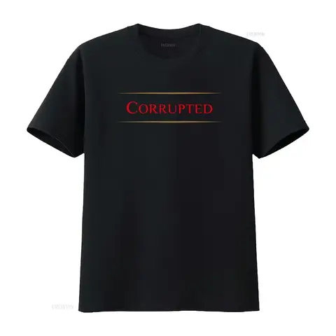 Corrupted Gamer Poe T Shirt Inspired by Path Of Exile with Loot Affix Suffix and Vaal Orb Design vintage Washed streetwear