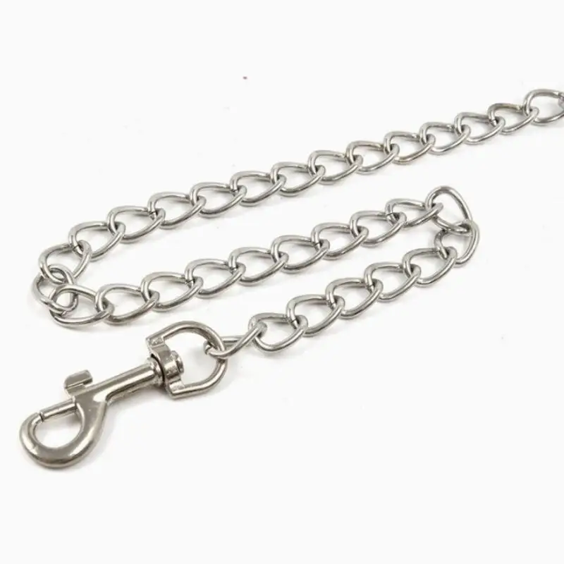 Hoyytu Adult Restraint Handcuff Double End Metal Hook Chain Portable Design for Couple Bondage Travel Intimate Use - view 4