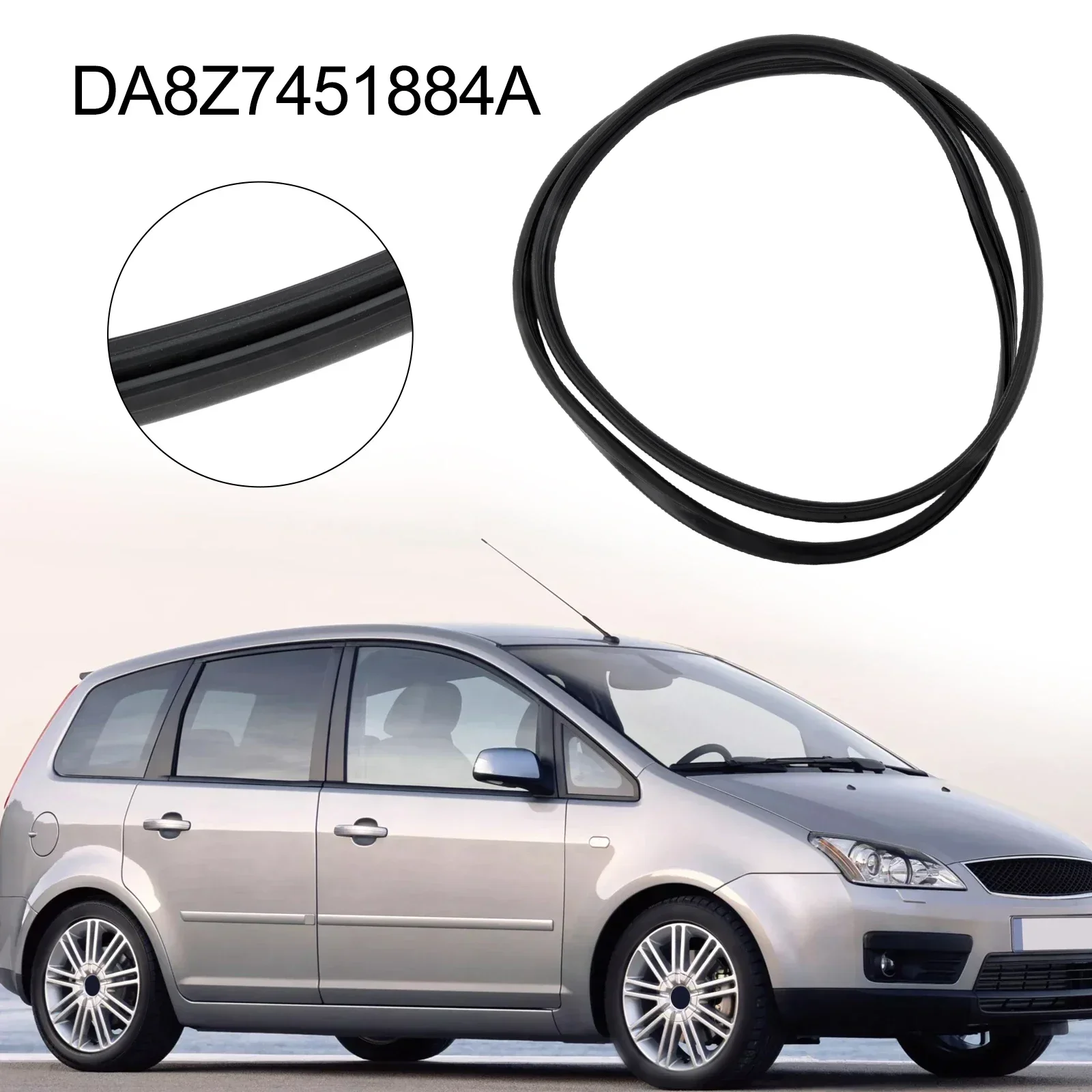 

Newest Sunroof Cover Seal Weatherstrip For Ford For Focus MK2 MK3 05-19 OEM Number DA8Z-7451884-A,DA8Z7451884A Accessories