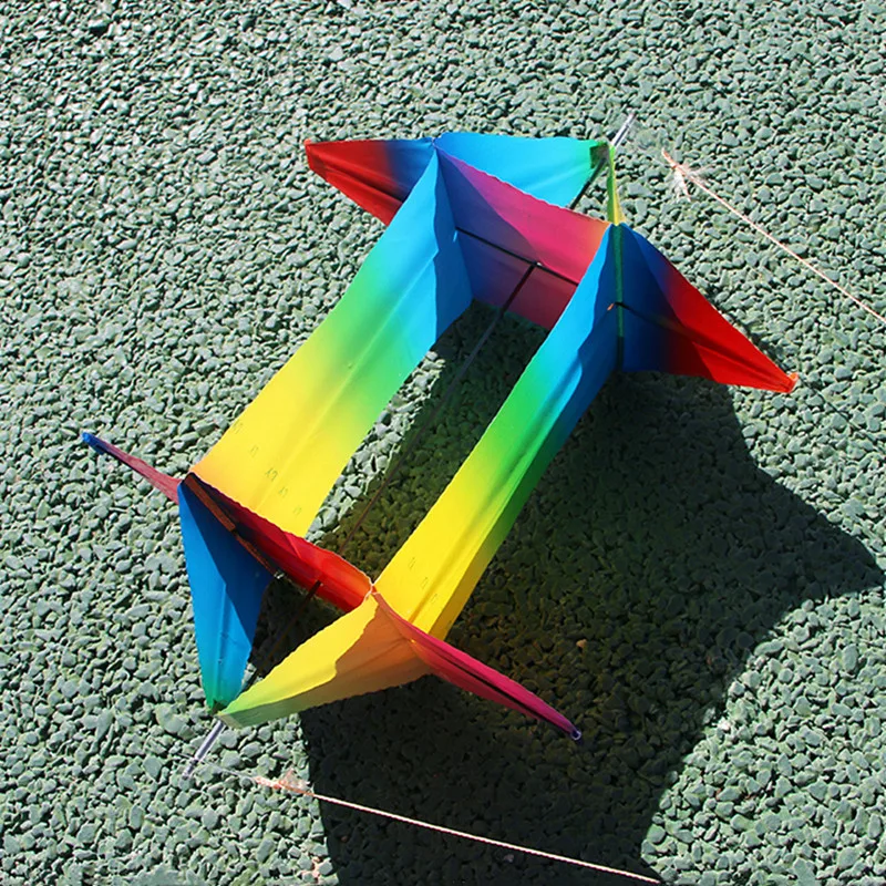 Gratis verzending PE kite vliegen speelgoed voor kinderen vliegers 3d vliegers revolve vliegers string lijn hengel lijn adelaar kite speelgoed