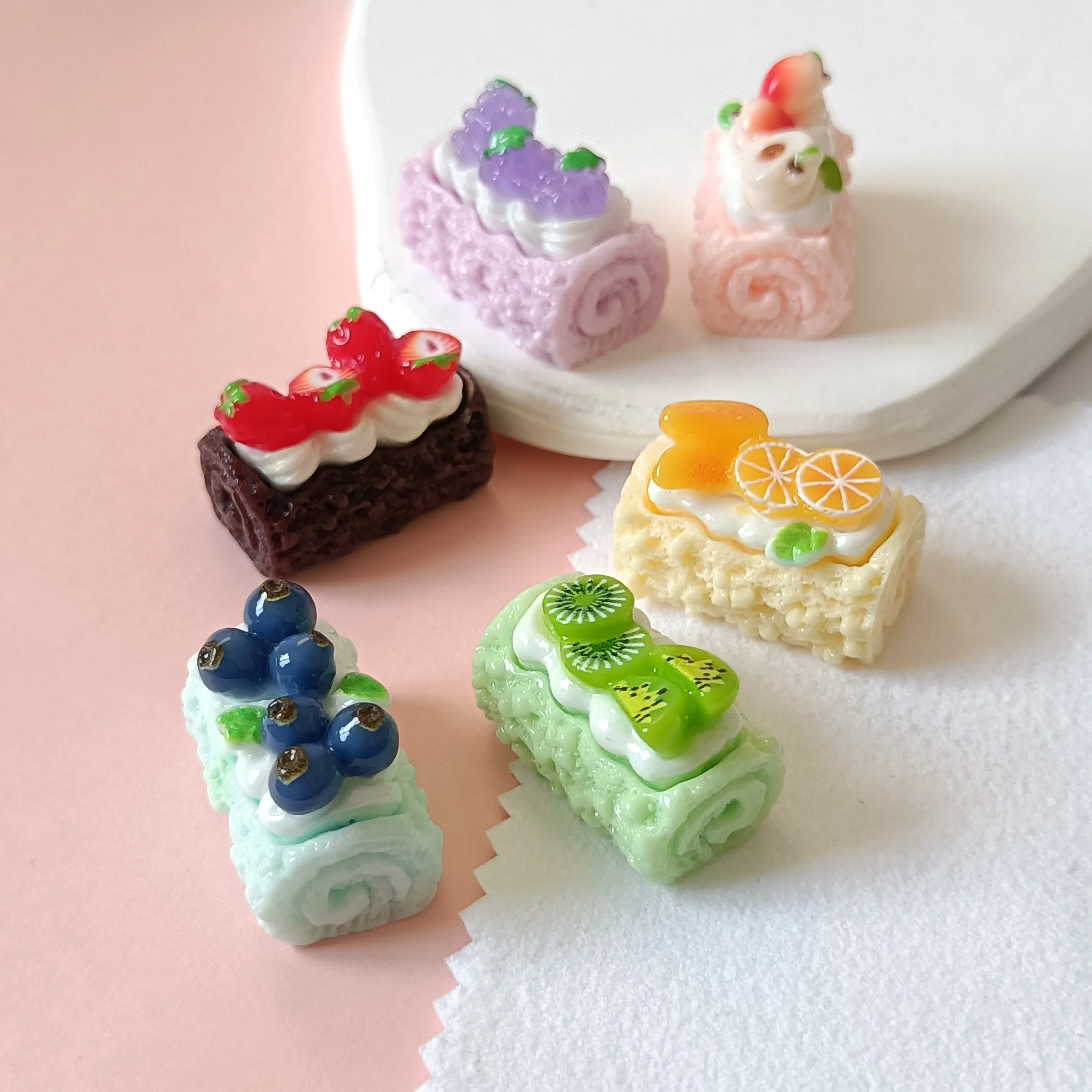 Fashion DIY Bowknot Hearts Res - Resin Art Earrings Material ulasan dan harga