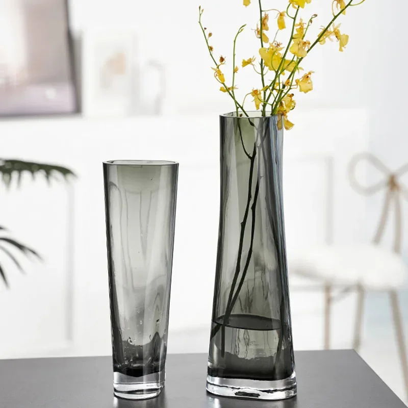 

Nordic Ins Decorations Glass Vase Home Decor Flower Arrangement Hydroponic Plant Flowers Pot Living Room Table Decoration