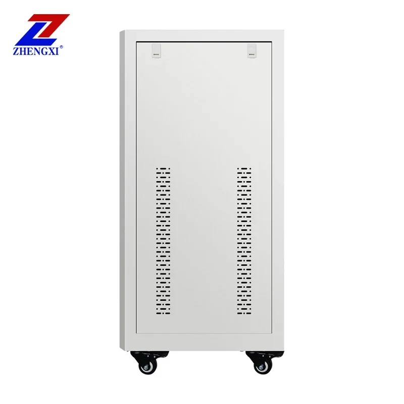 ZX SJW-30KVA 40KVA 3 three phase high accuracy automatic voltage stabilizer regulator 380V for offices machines