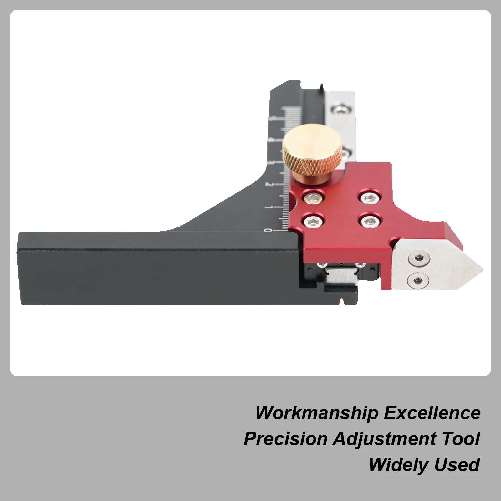 Table Saw Height Gauge Multipurpose Aluminum Alloy Home Supplies Saw Table Tools For Sawmill Pruners Forestry Logging Gardening