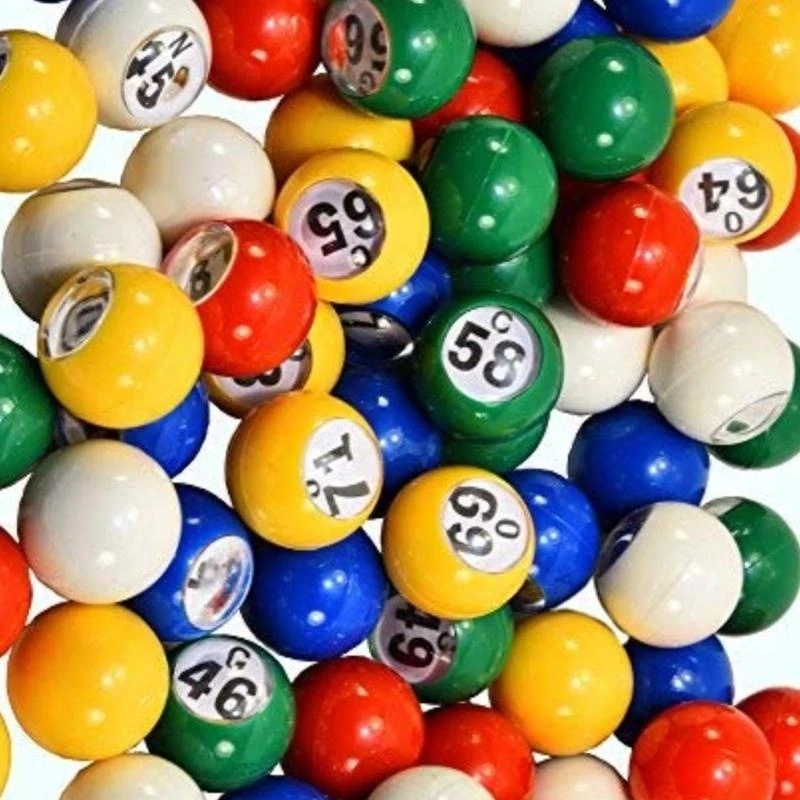 100Pcs Bingo Balls Raffle Balls Calling Balls With Easy Read Number Window For Large Group Game Entertaining Activity
