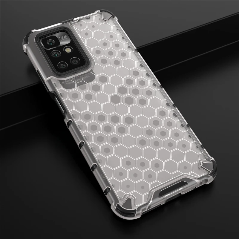 For Redmi 10 Redmi10 Case Rugged Soft Silicone Frame Hard Back Cover Armor Shockproof Phone Case For Xiaomi Redmi 10 2022