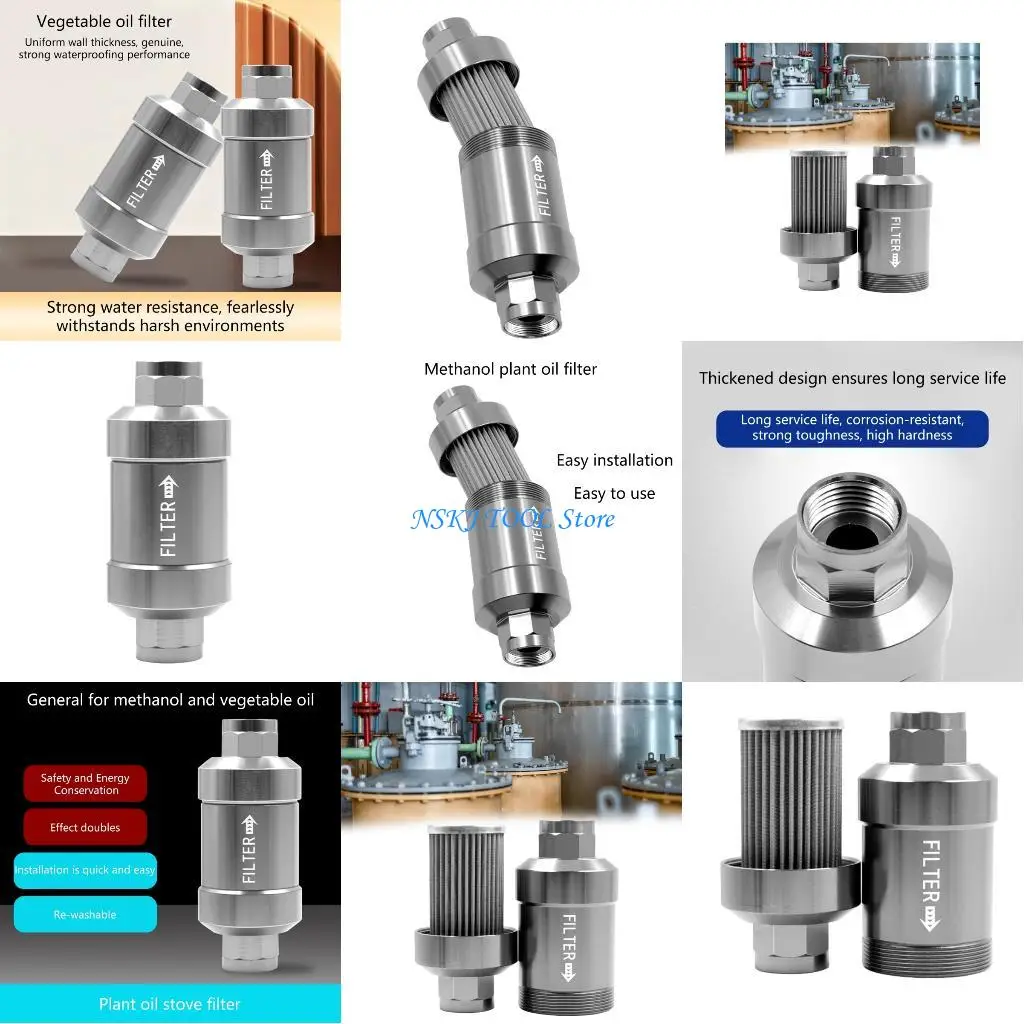 

L8RC быстро устанавливает фильтр из алюминиевых сплавов для систем топлива растительного масла и метанола, легко очищает