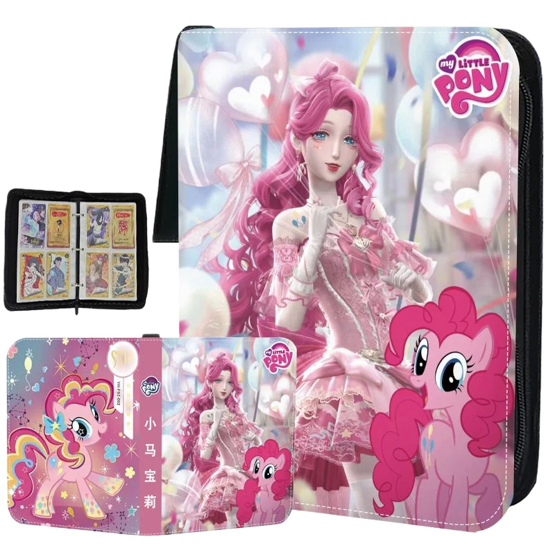 

Новая игра My Little Pony, коллекция карточек, фотоальбом, переплет для книг, аниме, периферийные устройства, держатель для визитных карточек, детская игрушка, мультяшный подарок