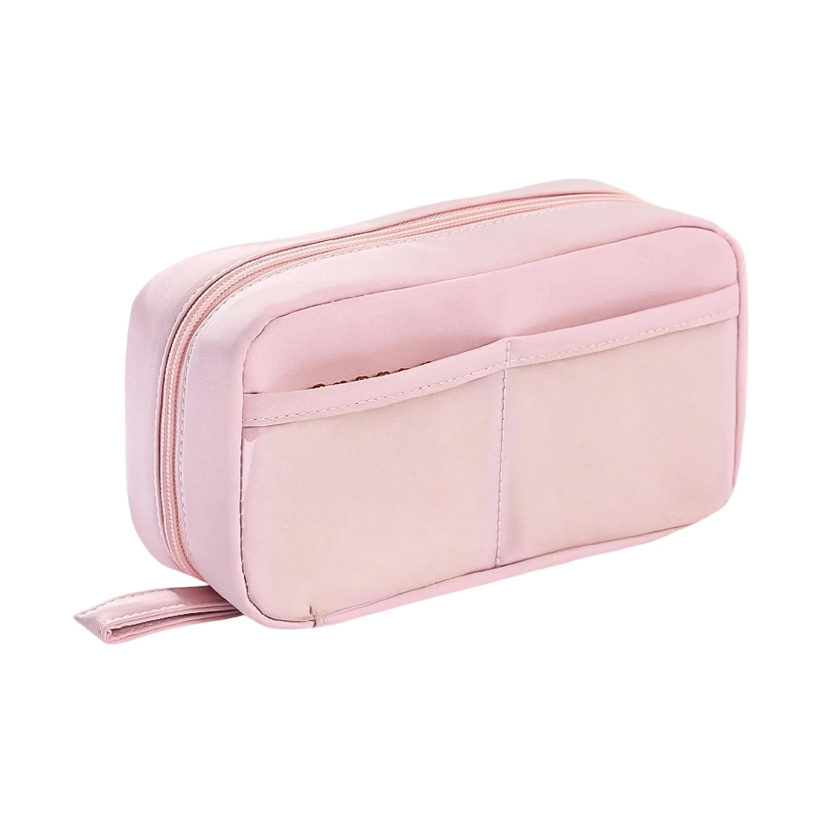 PU Leather Pencil Case Pastel Color School Supplies Organizer Student Stationery Bag Accessory Multi Color Pencil Case Student
